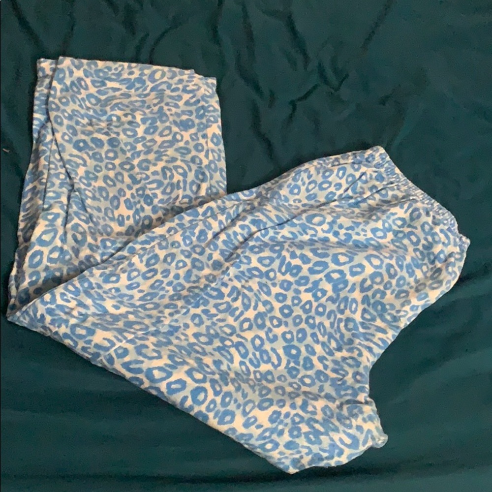 Blue pj bottom